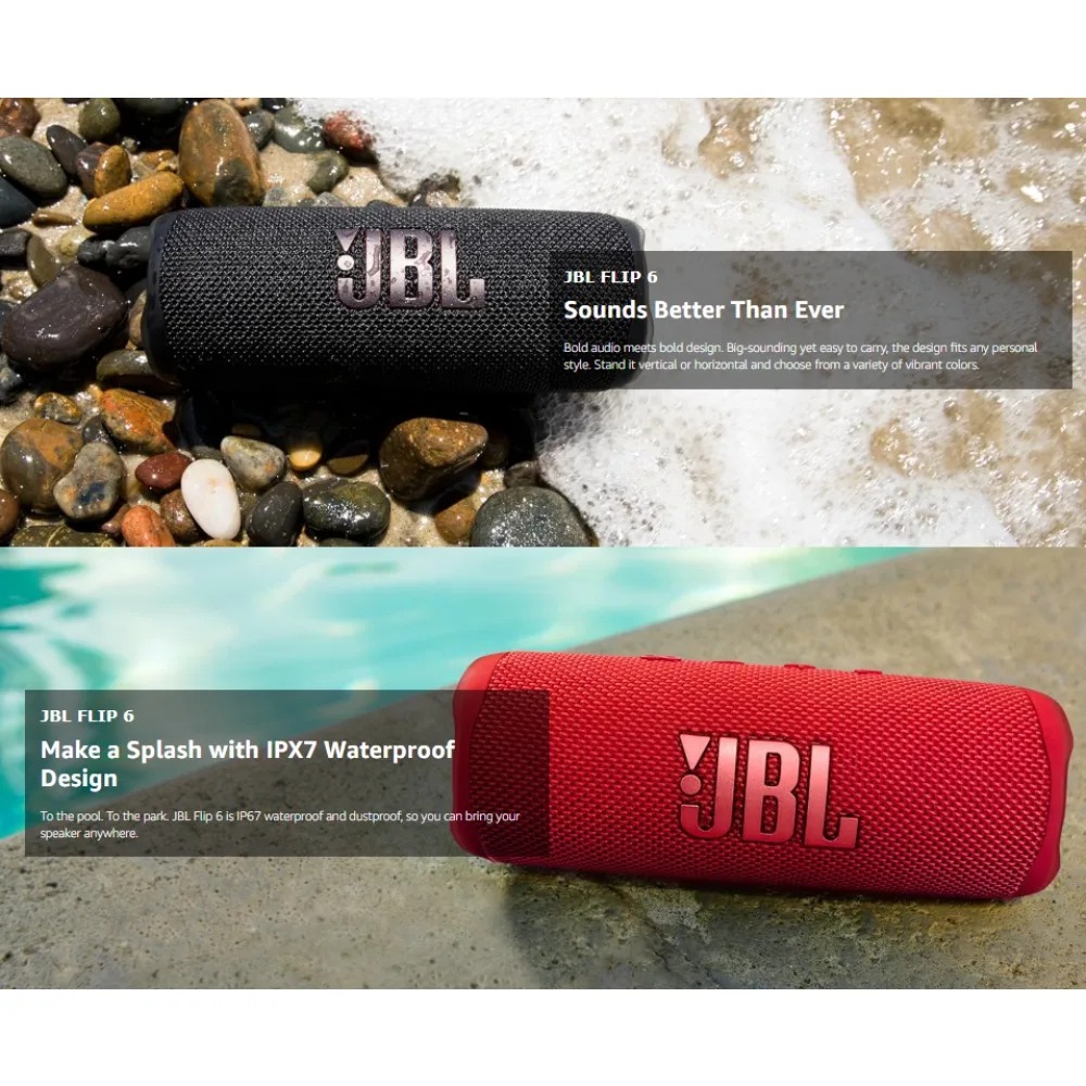 JBL FLIP6 Bluetooth Speaker Wi - Jbl Speaker Flip 6 review and price